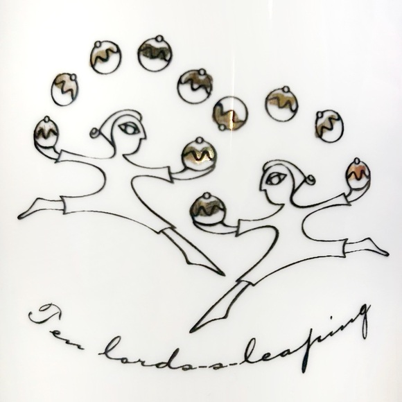 Maxwell & Williams Designer Homewares Mug 12 Days of Christmas Ten Lords Leaping - Picture 2 of 10